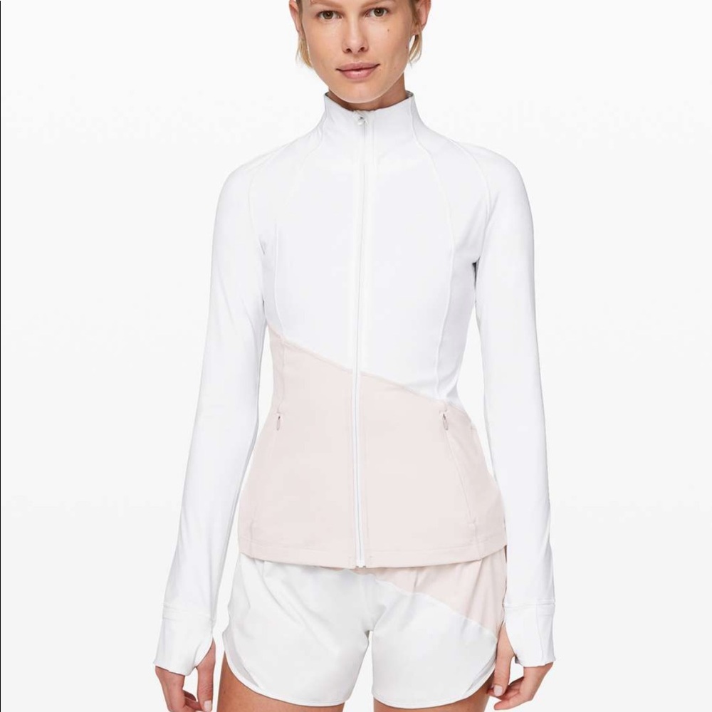 Lululemon Asymmetric define jacket Sz 10 NWT